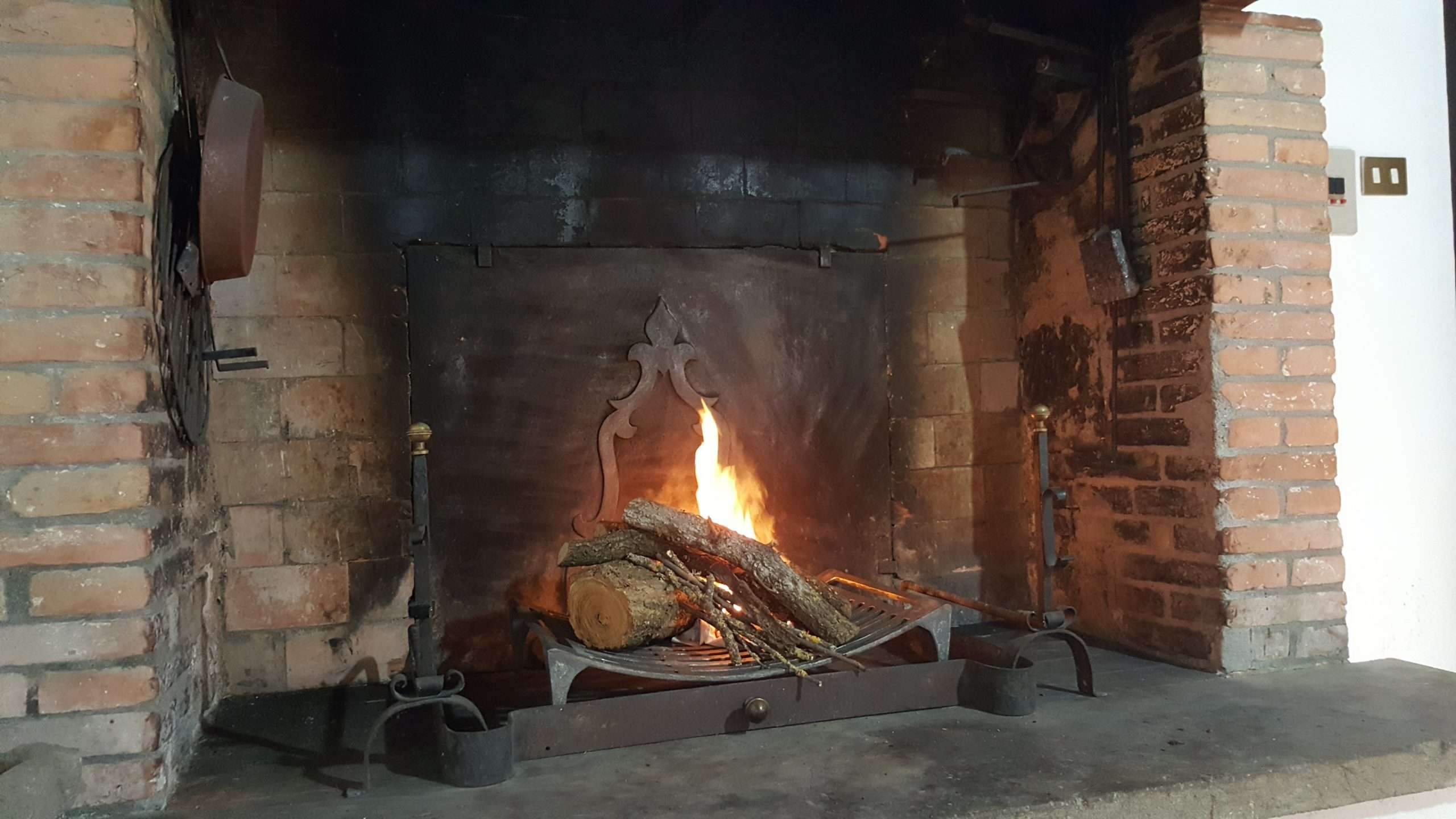 Gusseisenplatte für Kamin LILIE - Abmessungen cm 80 x 60 h x 1,2 (dicke) – Bild 7