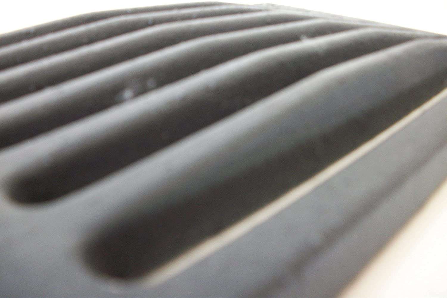Gusseisengitter für Asche 24 x 16 h cm - Dicke 1 cm und zentrale Dicke 2 cm – Bild 2