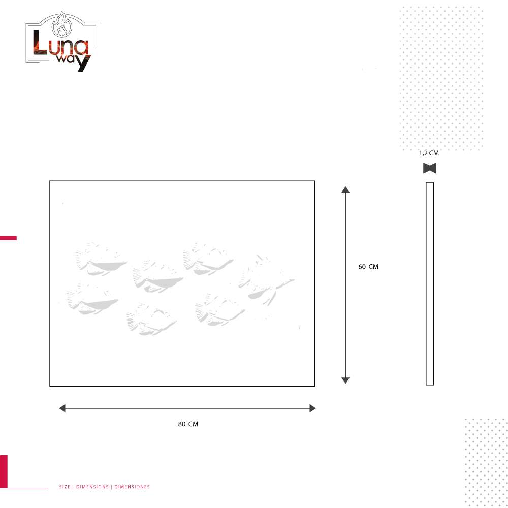 Gusseisenplatte für Kamin FISCHE - Abmessungen cm 80 x 60 h x 1,2 (dicke) – Bild 5