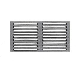 GUSSEISEN GITTER  CM. 29,50×15 H. SP. 1