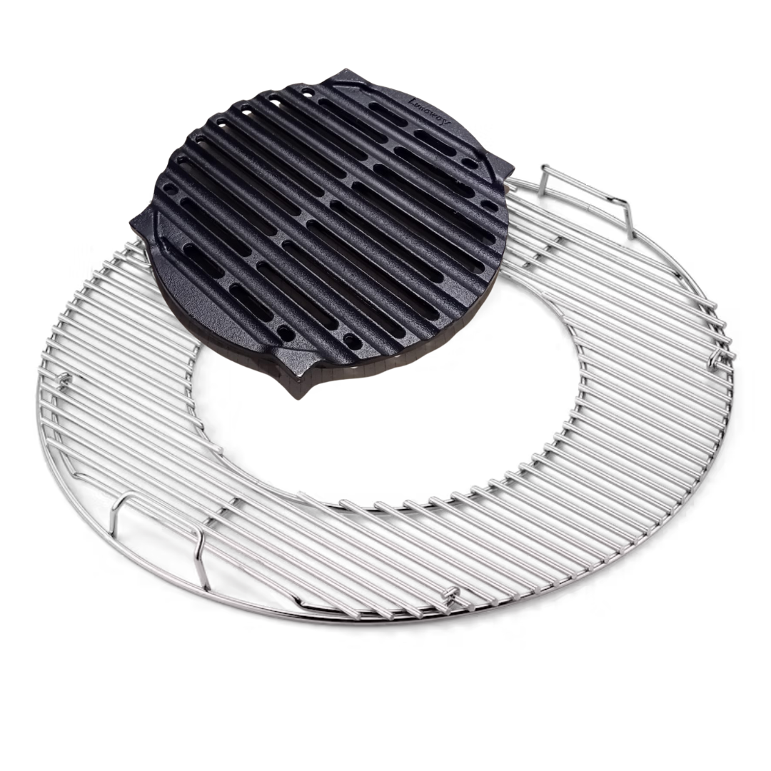 Gusseiserne Grill Runder Emailliertem – Bild 6