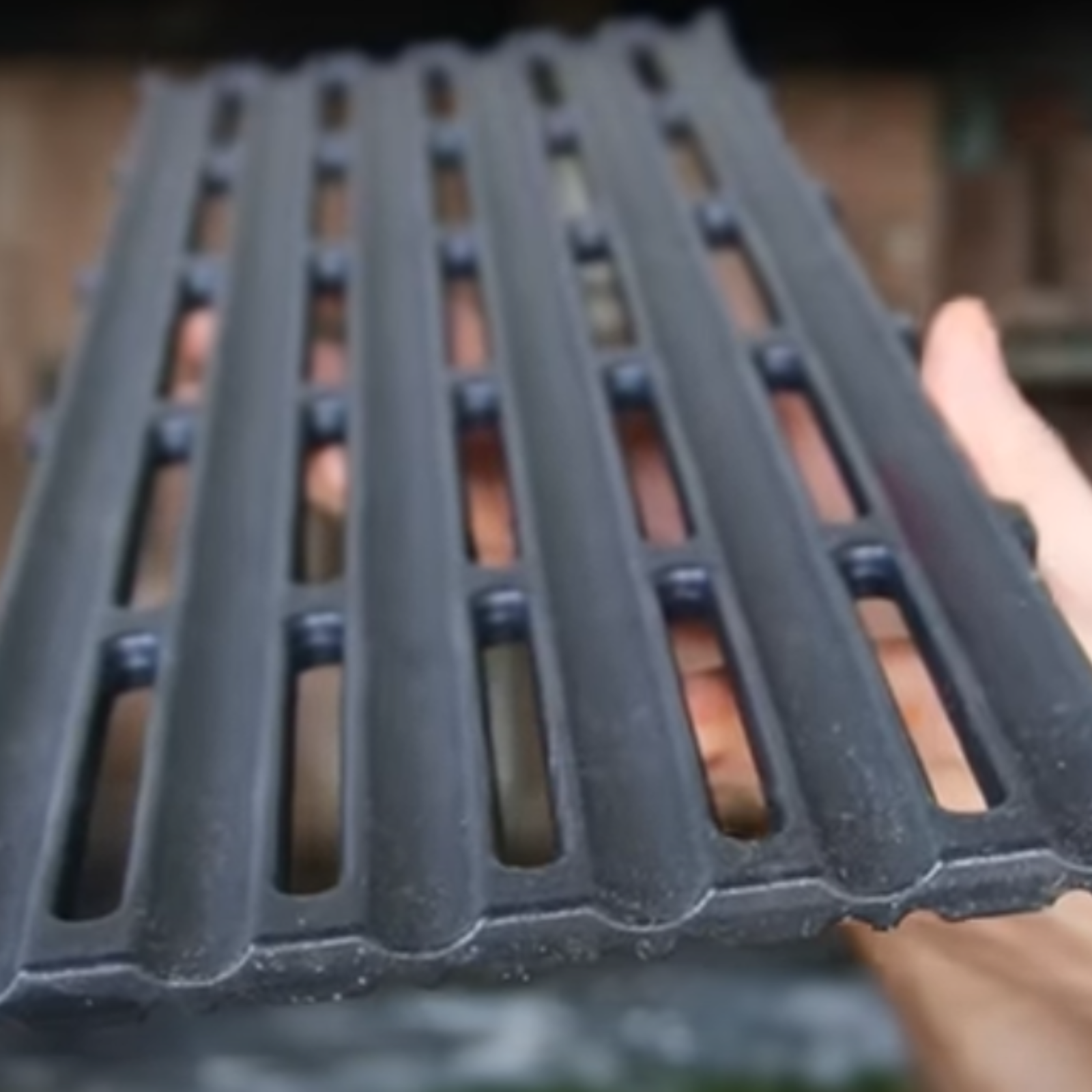 Grill im Einsatz